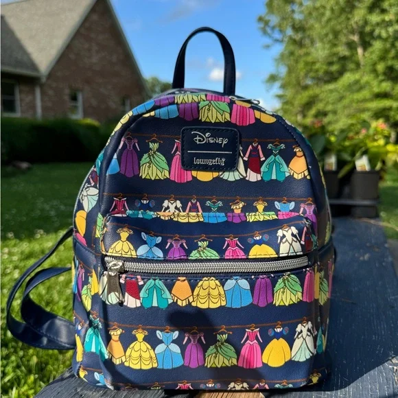 open lace back dress Disney Loungefly Chibi Princess Sidekicks Mini Backpack  Kraken Trade LLC